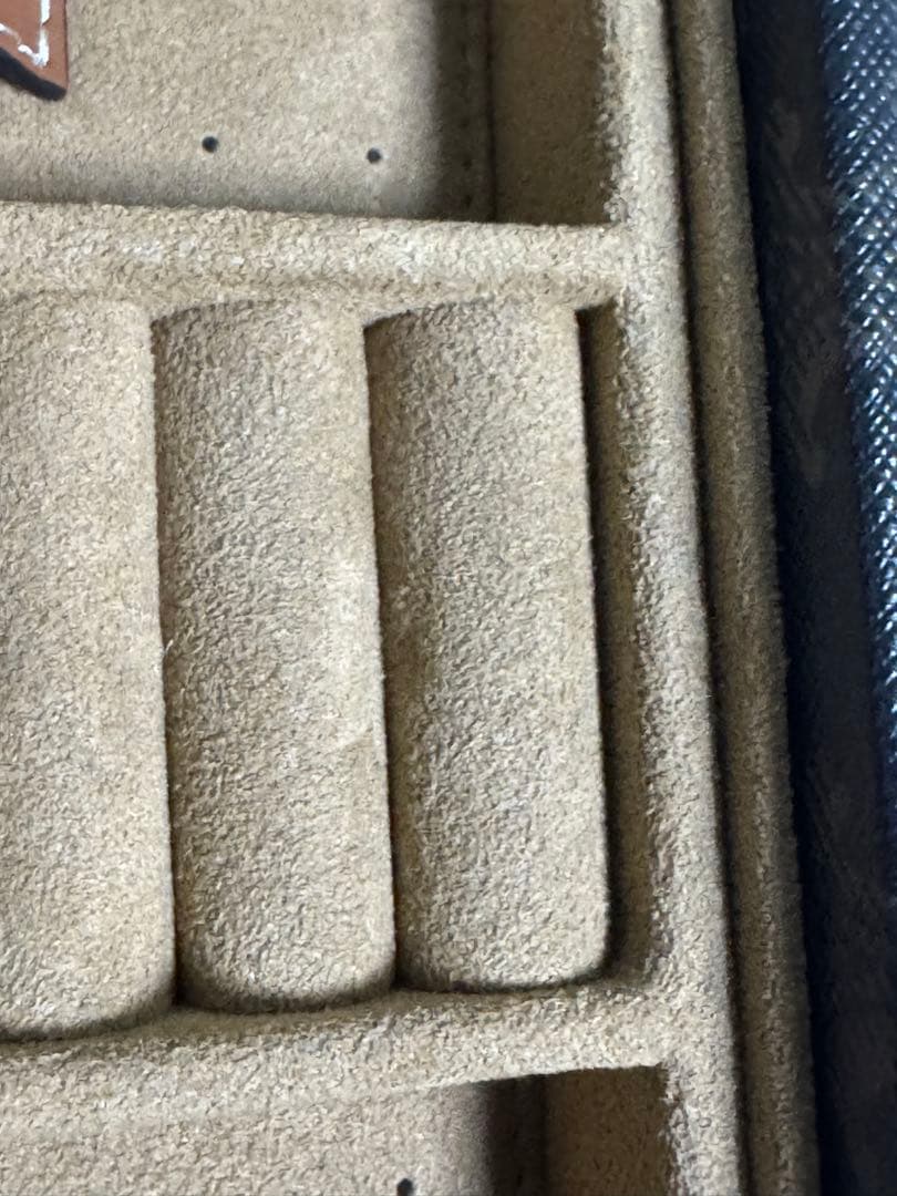 CELINE ラージジュエリーケース トリオンフキャンバス＆カーフスキン