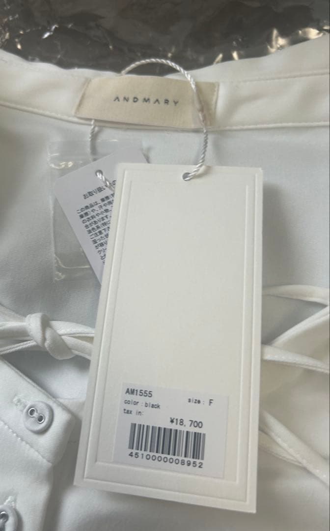 ANDMARY 黒 Betty velour mini