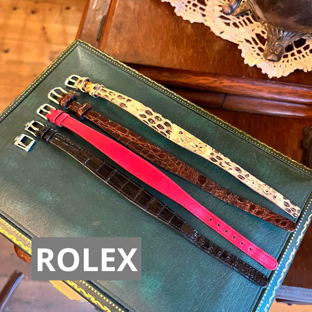 ロレックス　カメレオン　純正尾錠2個　替えベルト4本