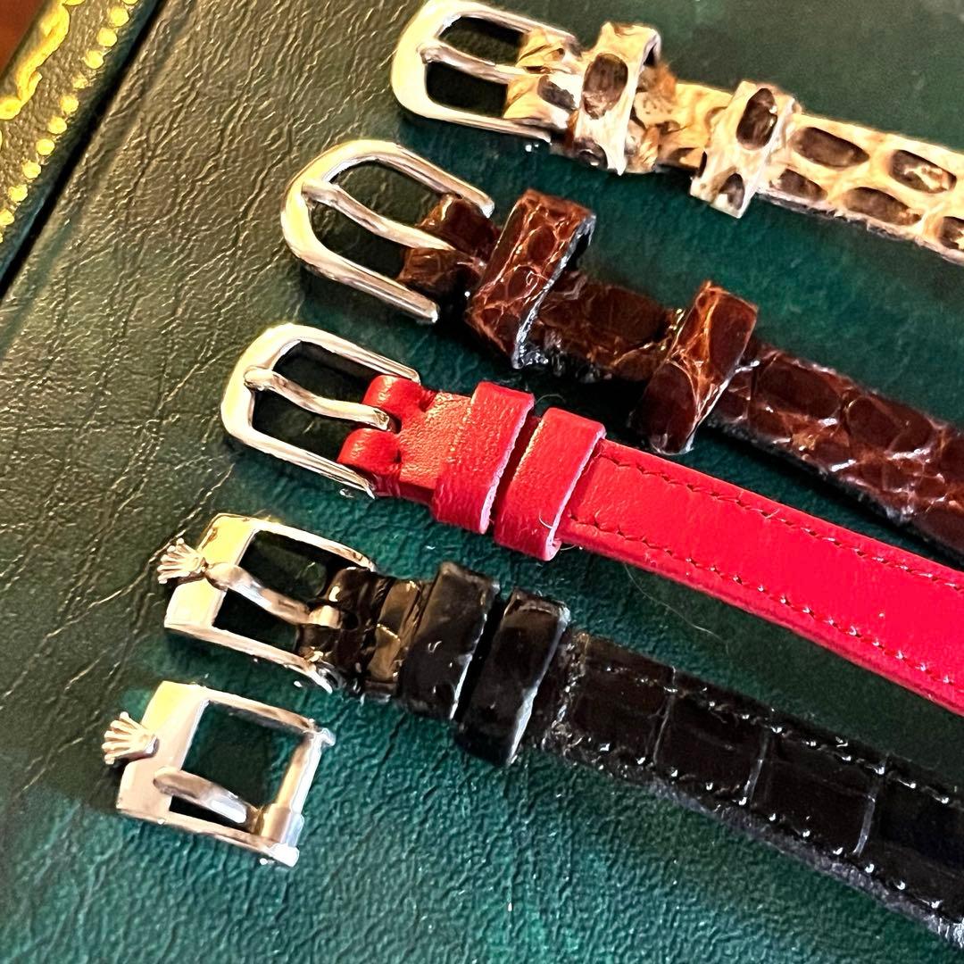 ロレックス　カメレオン　純正尾錠2個　替えベルト4本