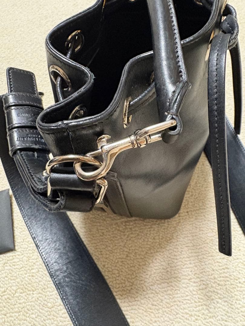 SAINT LAURENT サンローラン エマニュエルバケット スタッズバッグ