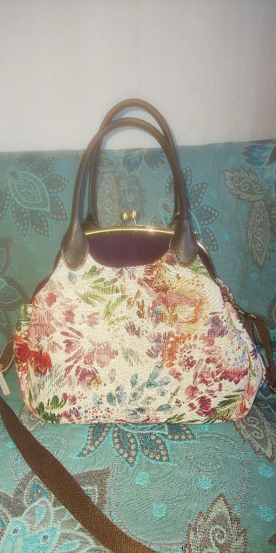 手作りがま口バック