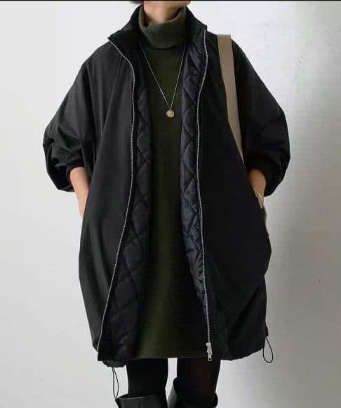 BEARDSLEY 中綿BIGポンチョコート（1回着用）