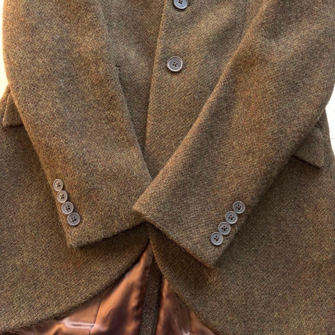 【極美品】ポロラルフローレン アルパカ混 テーラードジャケット イタリア製 M