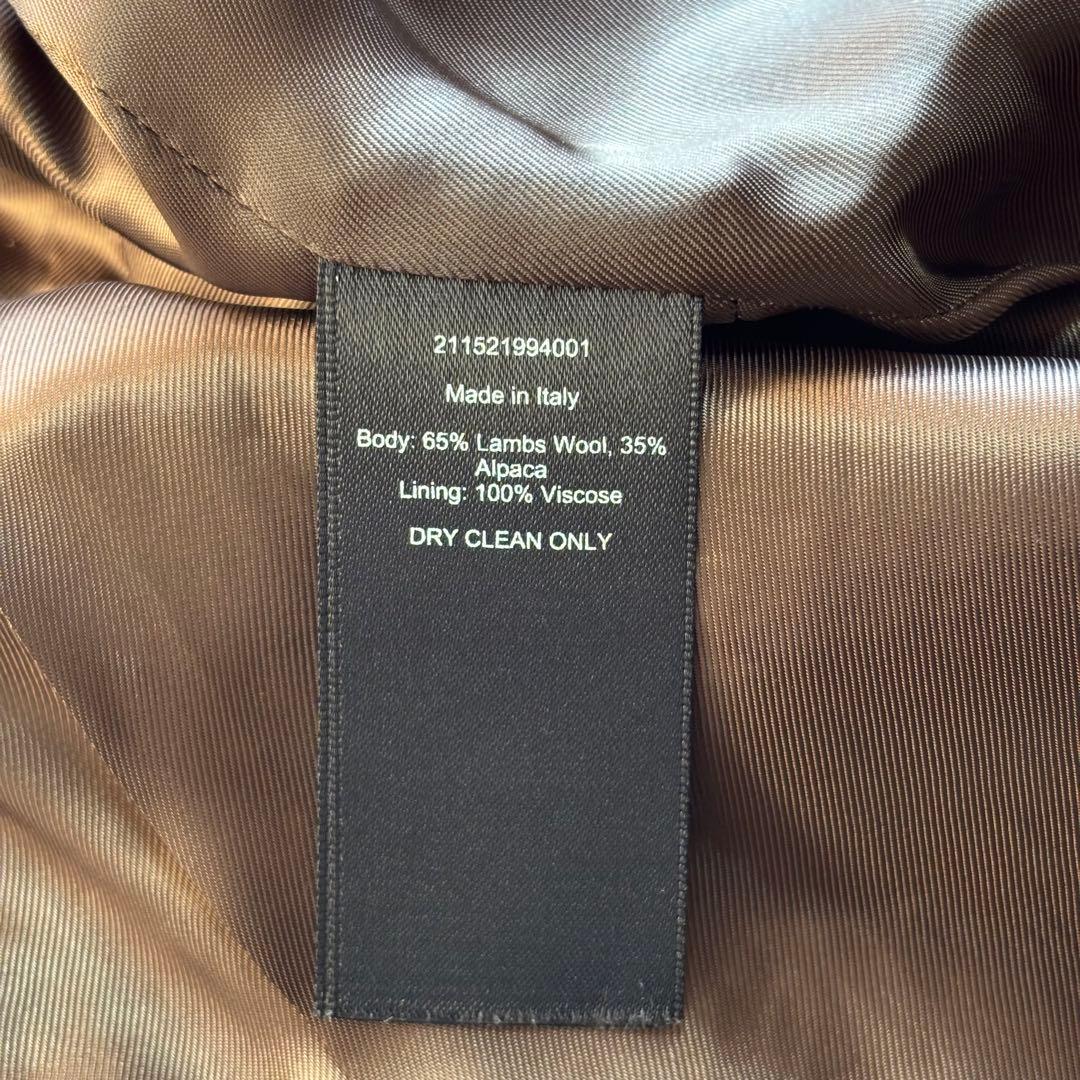 【極美品】ポロラルフローレン アルパカ混 テーラードジャケット イタリア製 M
