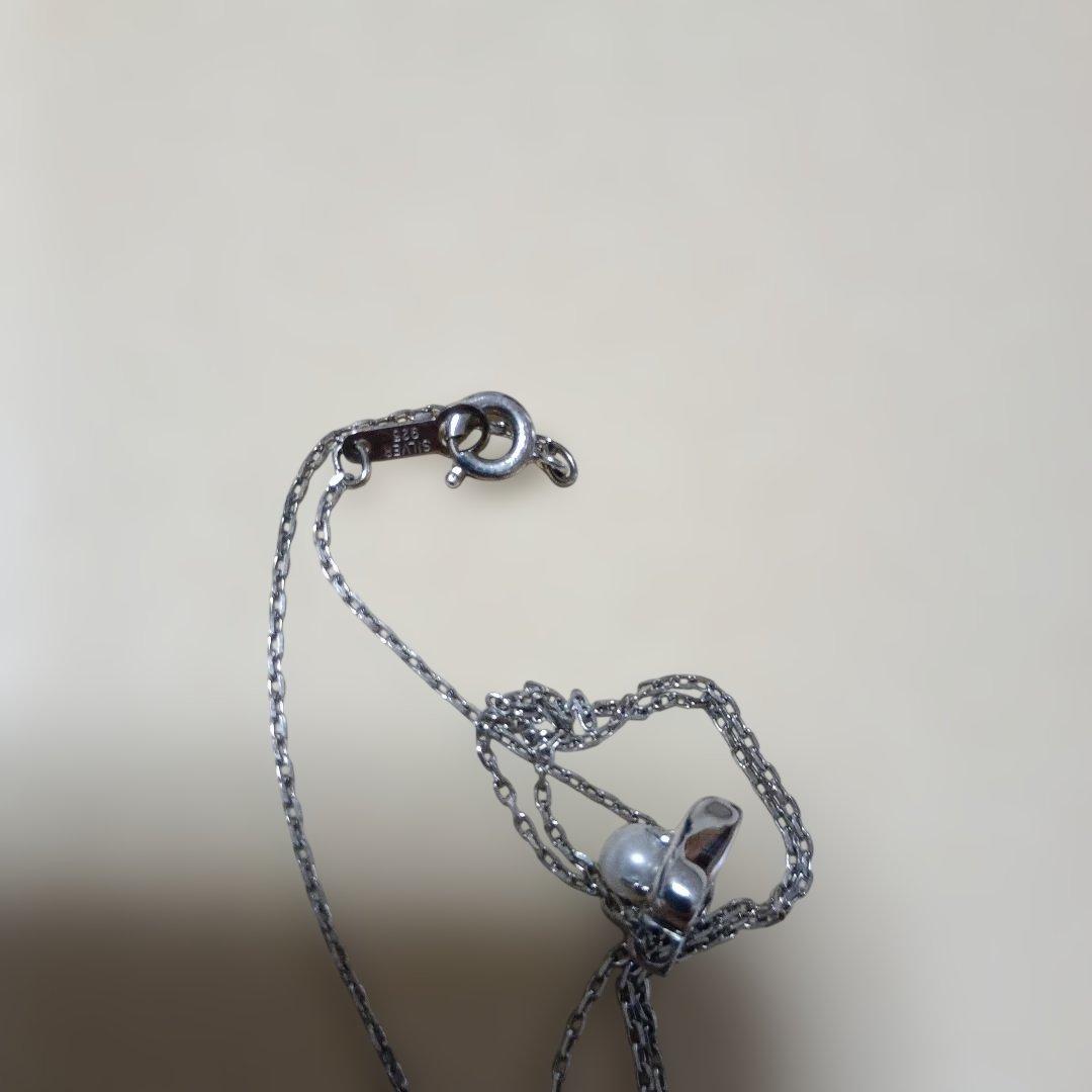 ジュエリマキPWG9パール付きネックレス