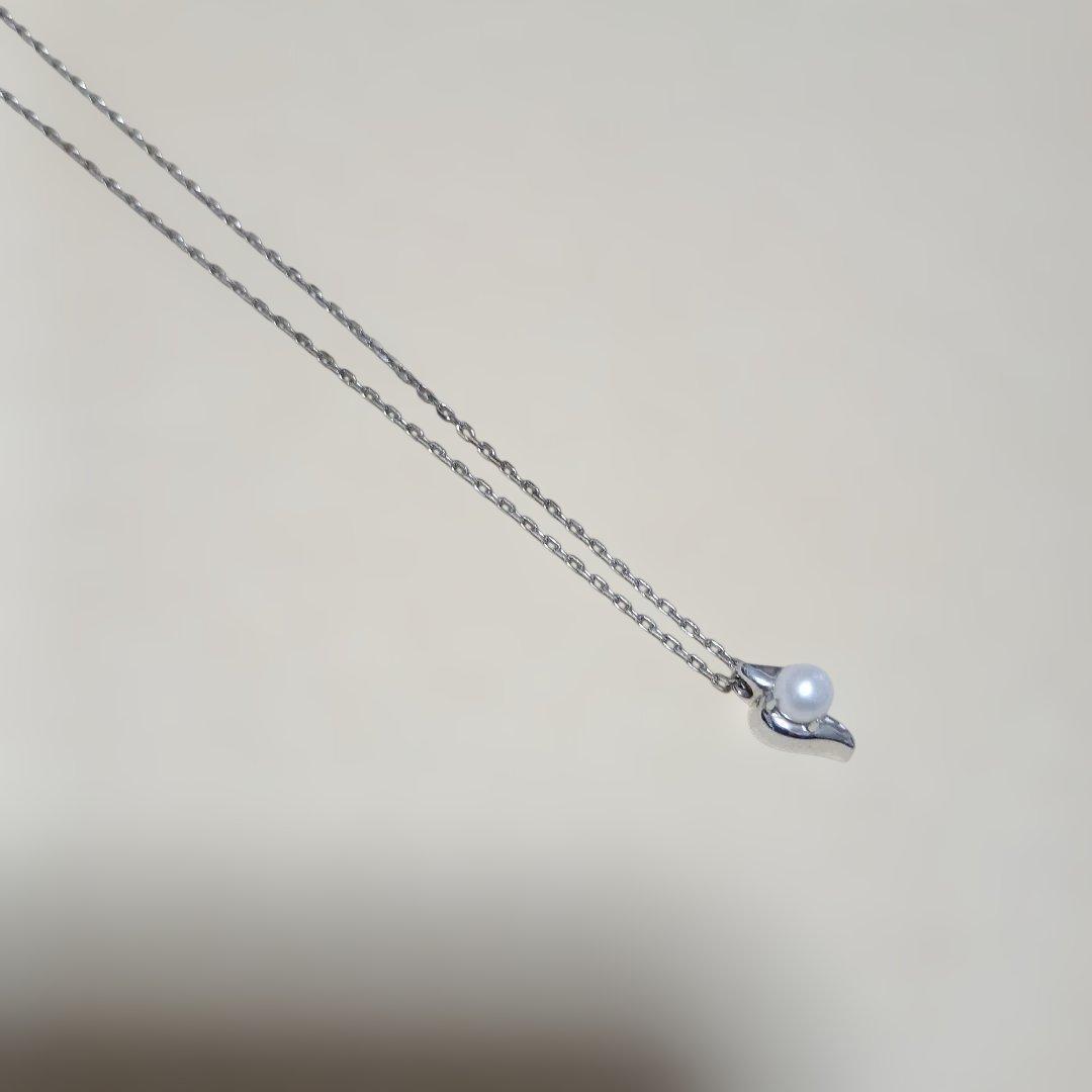 ジュエリマキPWG9パール付きネックレス