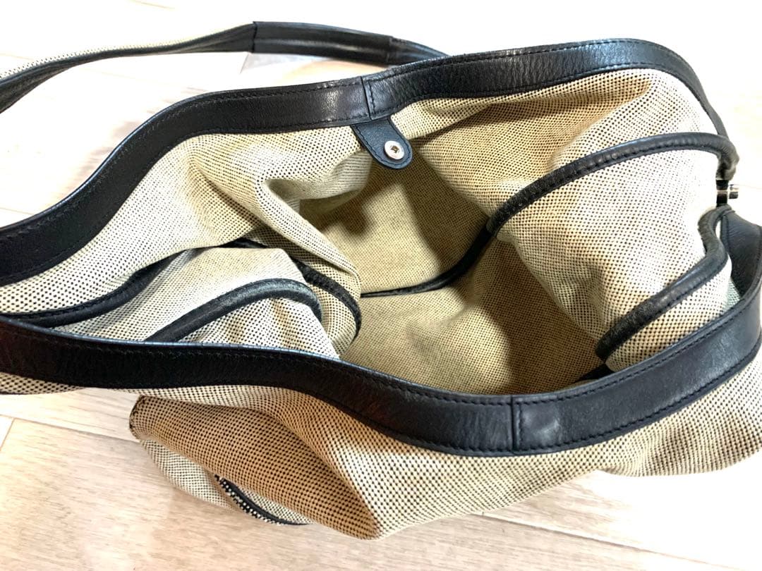 ★HERMES エルメス サックルコ トワル ワンショルダーバッグ