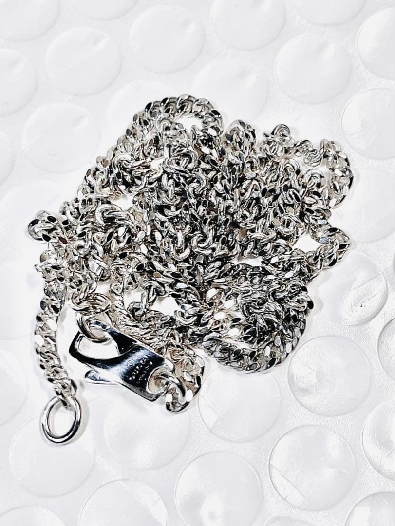 【超美品】GUCCI 喜平チェーン ネックレス 男女兼用　SV925 2.5ミリ