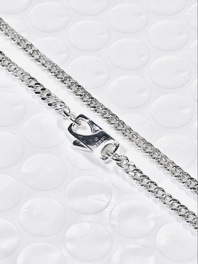 【超美品】GUCCI 喜平チェーン ネックレス 男女兼用　SV925 2.5ミリ