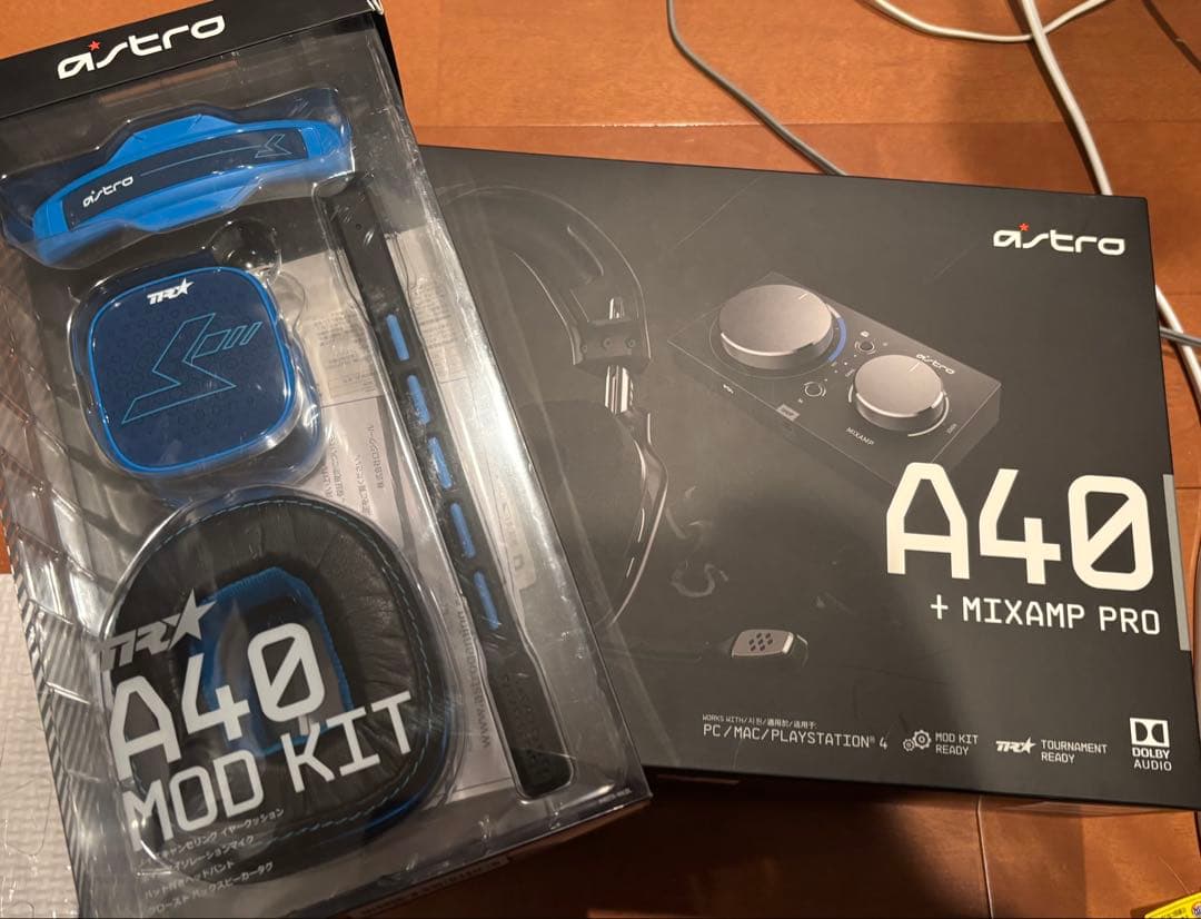 ASTRO A40 + MIXAMP PRO ゲーミングヘッドセット