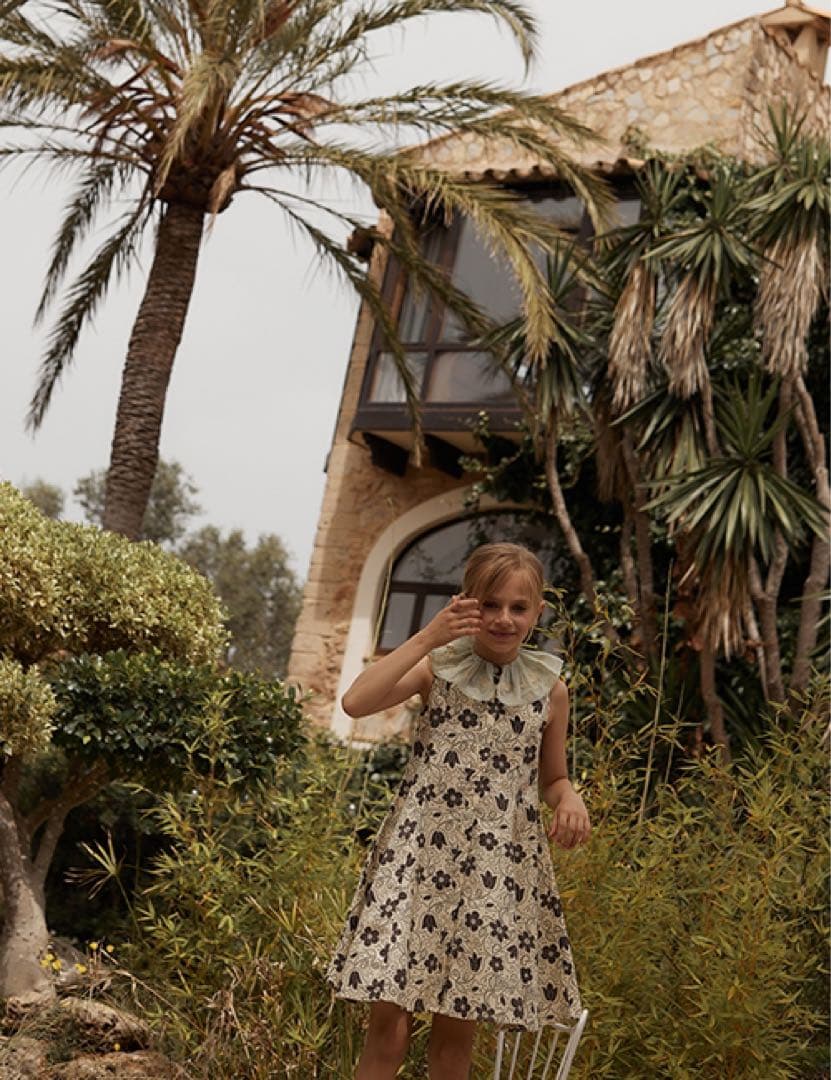 Apolina ワンピース　GaraDress Bellflower 3-5y