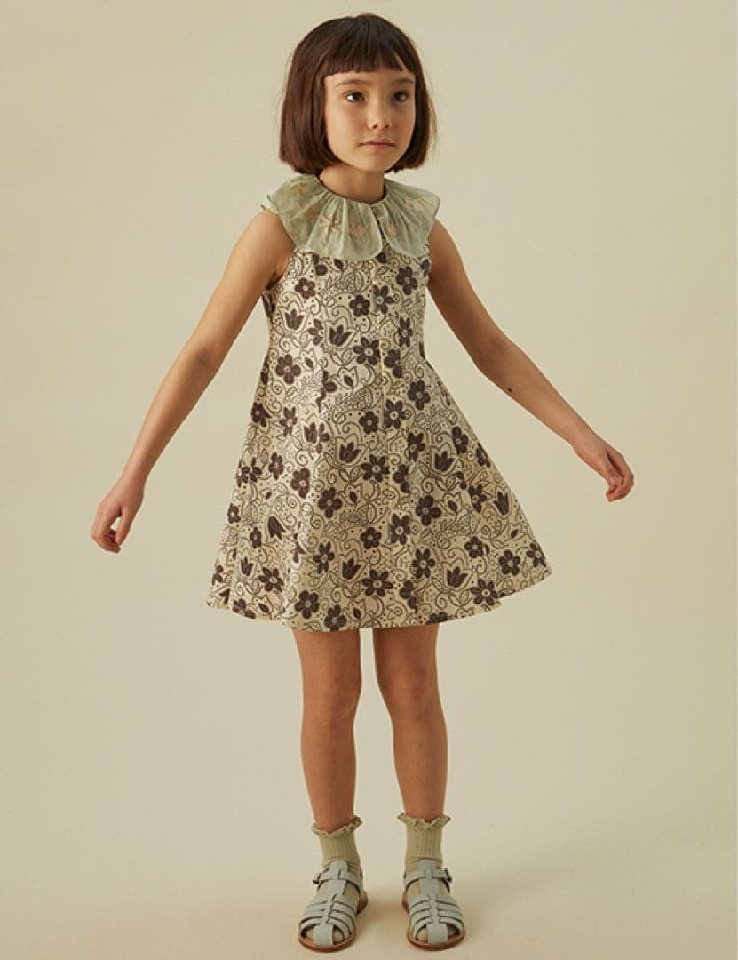 Apolina ワンピース　GaraDress Bellflower 3-5y