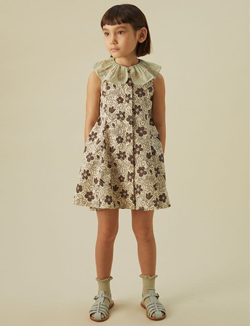 Apolina ワンピース　GaraDress Bellflower 3-5y