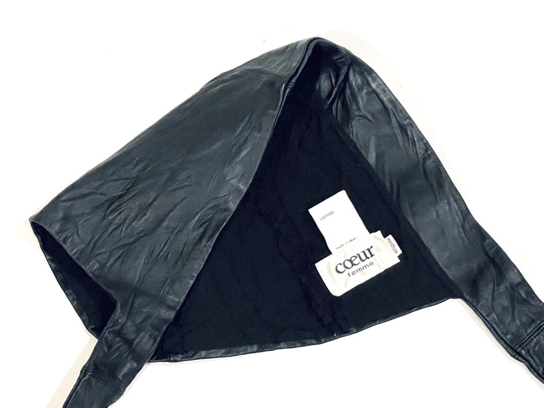 COEUR KIJIMA TAKAYUKI前身ブランド レザーバブーシュカ