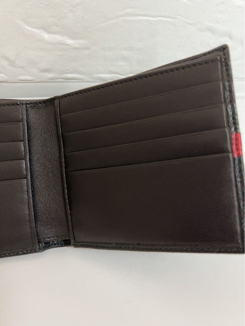 ロエベ　LOEWE 折り財布　ブラック　未使用品　紙幣　カード