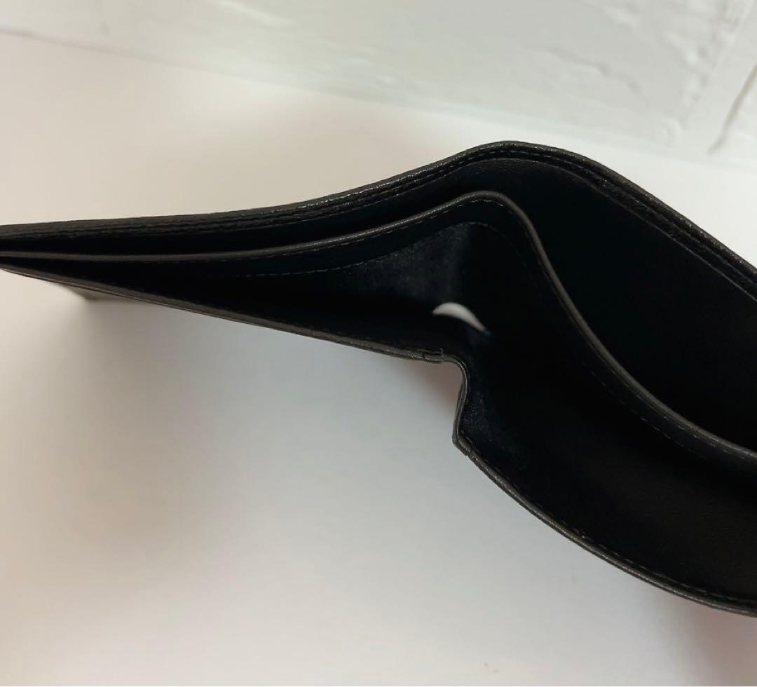 ロエベ　LOEWE 折り財布　ブラック　未使用品　紙幣　カード