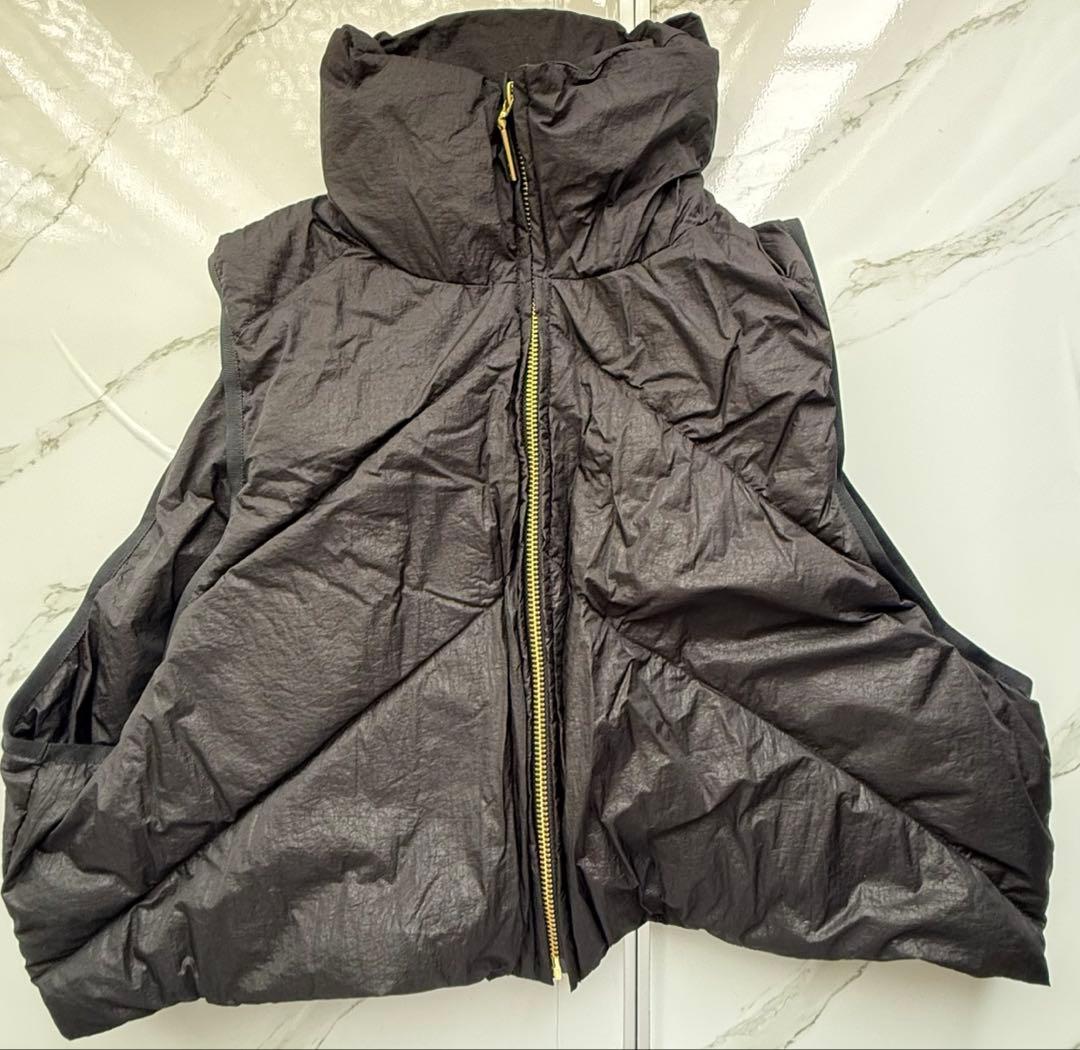 【新品未使用】6x1  VERYSHORT VESTブラック