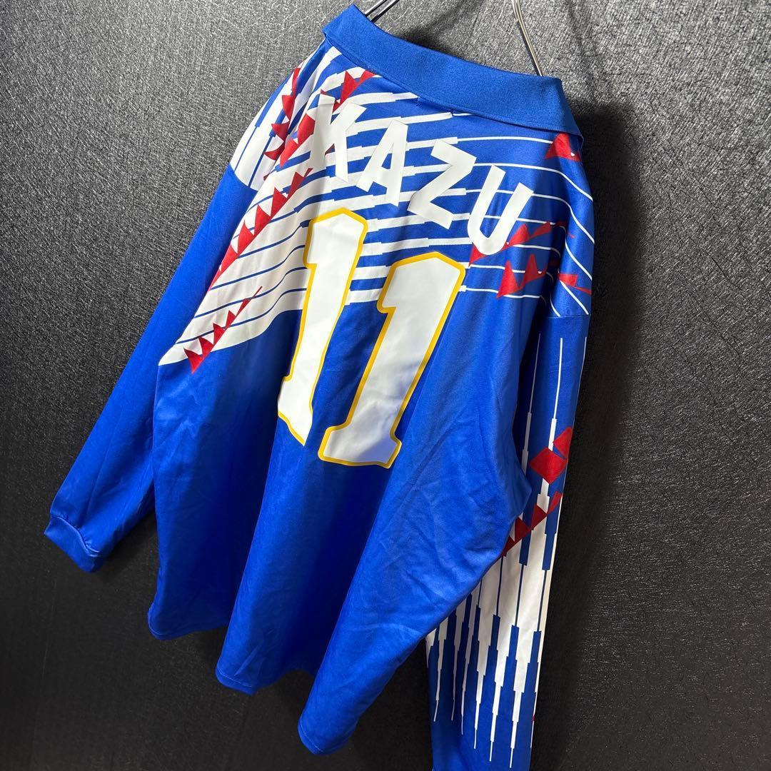 b*9様 【★三浦知良】 古着 サッカー 代表 94 ユニフォーム 11番 ★ド