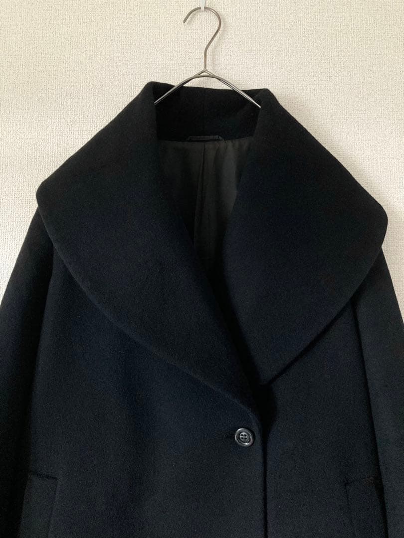 ANAYI アナイ　ビッグカラー　アンゴラ　ウールコート　美品