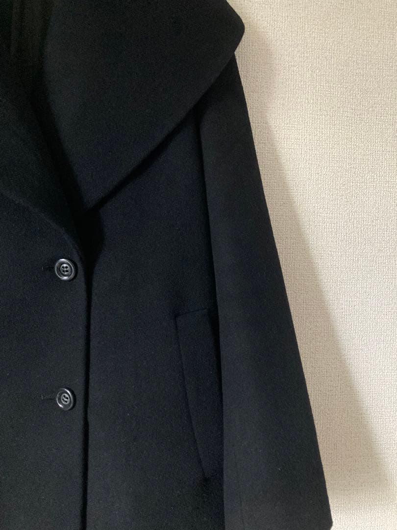 ANAYI アナイ　ビッグカラー　アンゴラ　ウールコート　美品