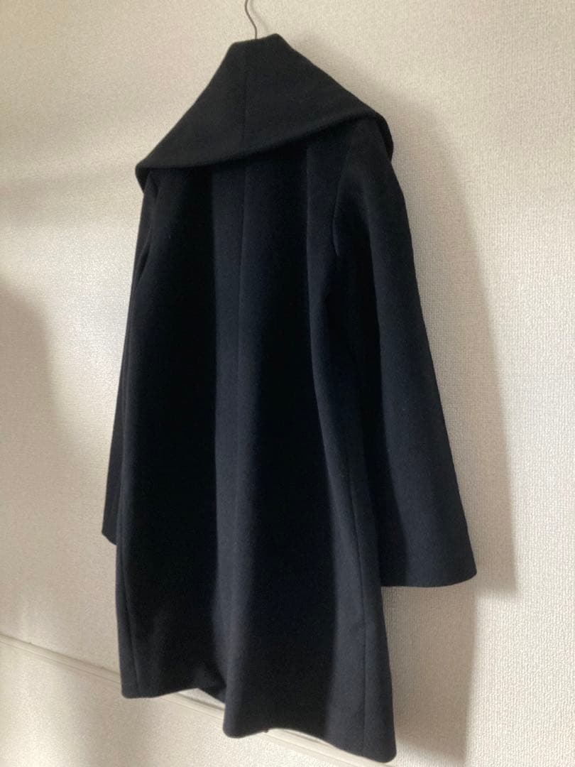 ANAYI アナイ　ビッグカラー　アンゴラ　ウールコート　美品
