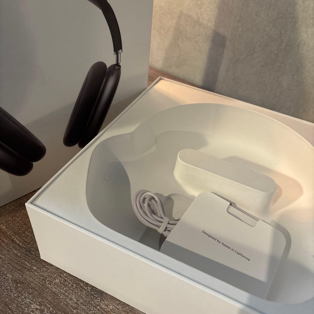 AirPods Max スペースグレー ケース付き