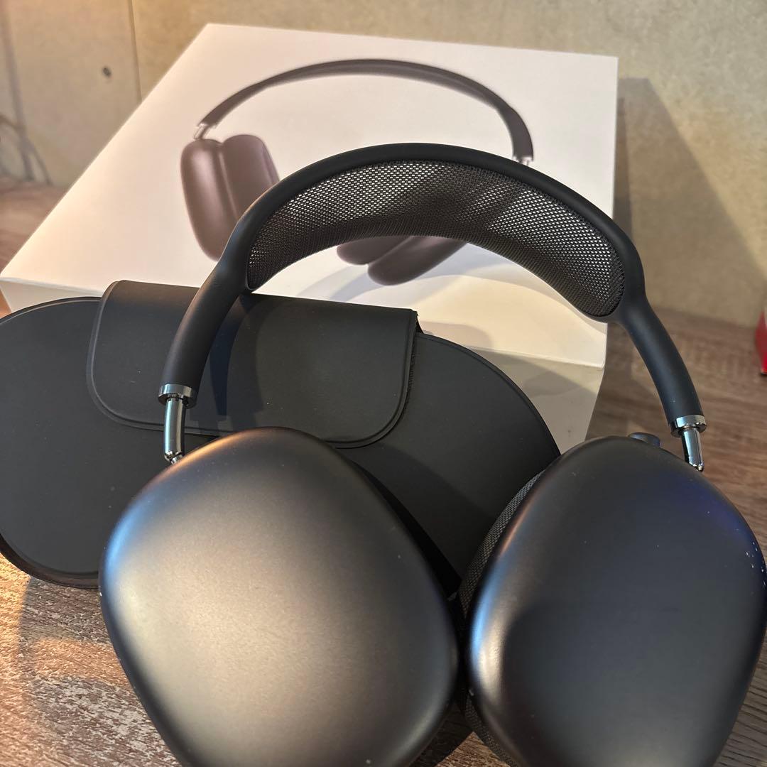 AirPods Max スペースグレー ケース付き