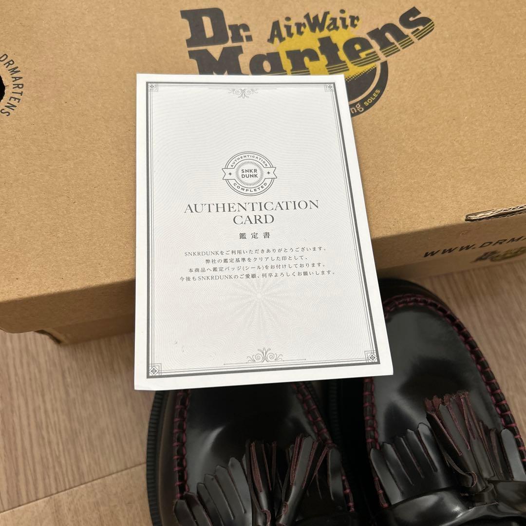 イカ。Dr.Martens タッセルローファー 27