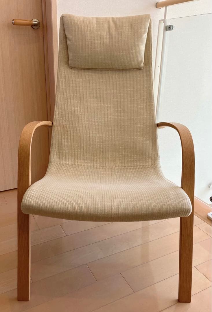 ベージュ ハイバックチェア　カンディハウス