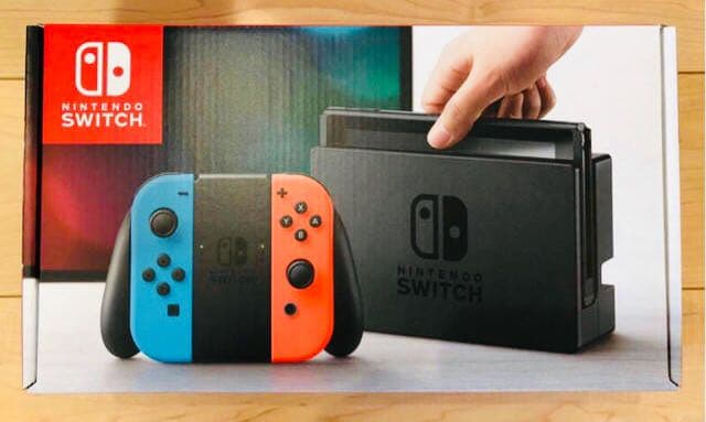 新品 Nintendo Switch 本体 スイッチ ネオンブルー　ネオンレッド