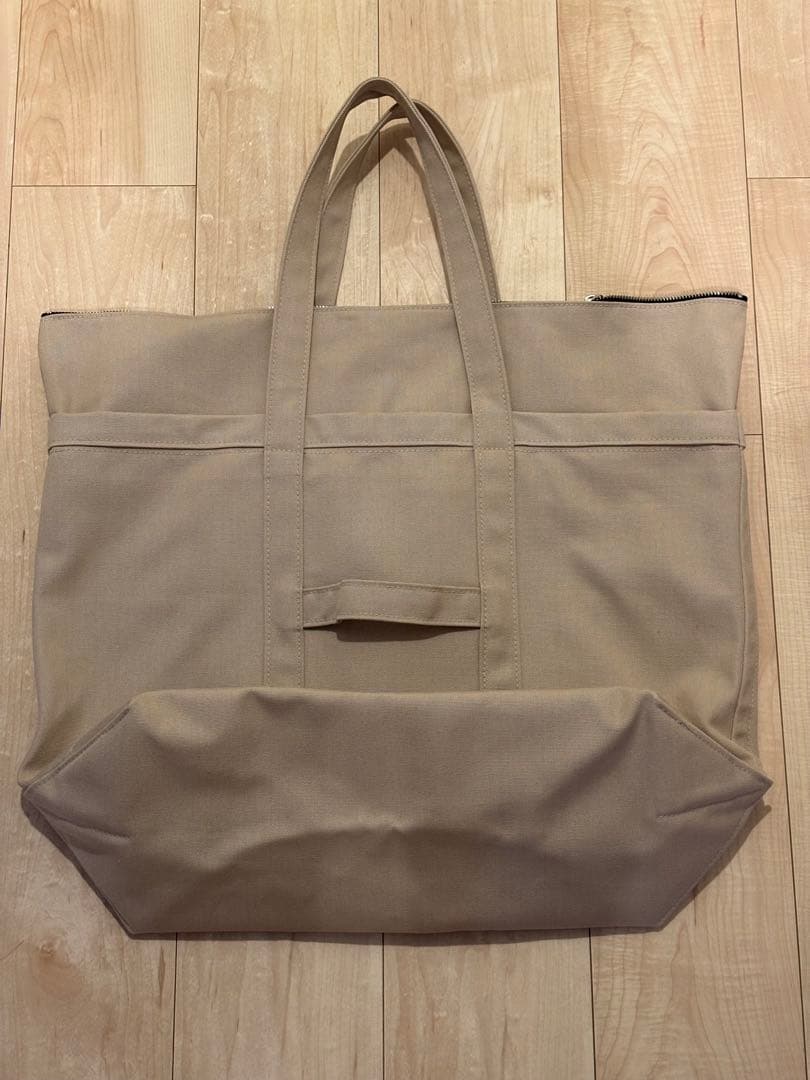 【新品】Marimekko マリメッコ ウーシ マツクリ トートバッグ　ベージュ