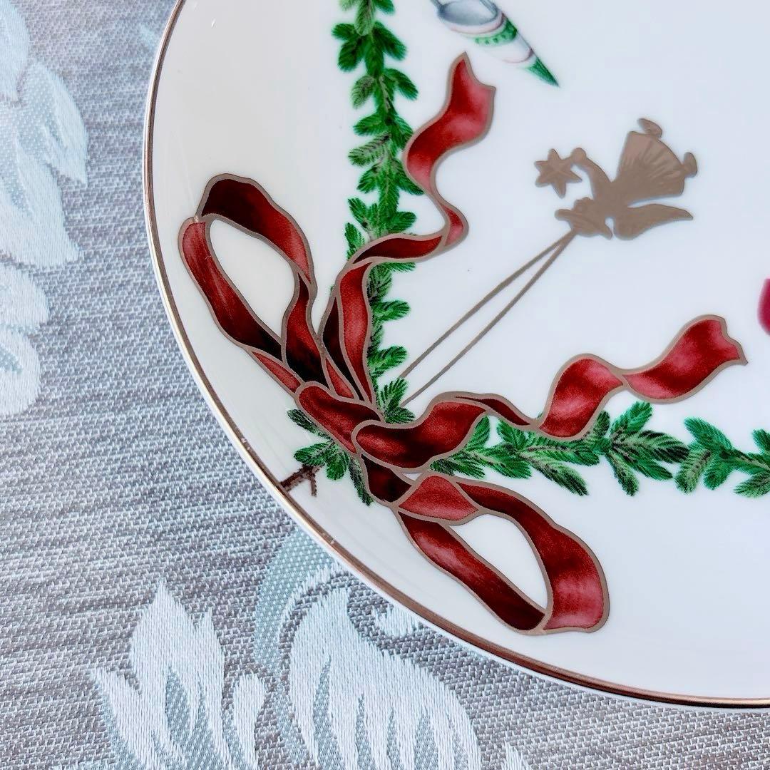 未使用❤️ロイヤルコペンハーゲン❤️スターフルーテッド❤️長皿　クリスマス