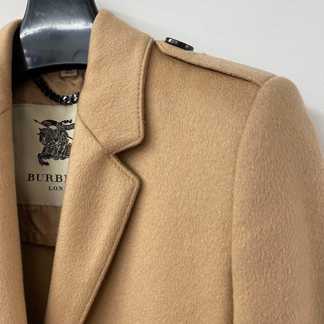 BURBERRY LONDON カシミア ベージュ チェスターコート