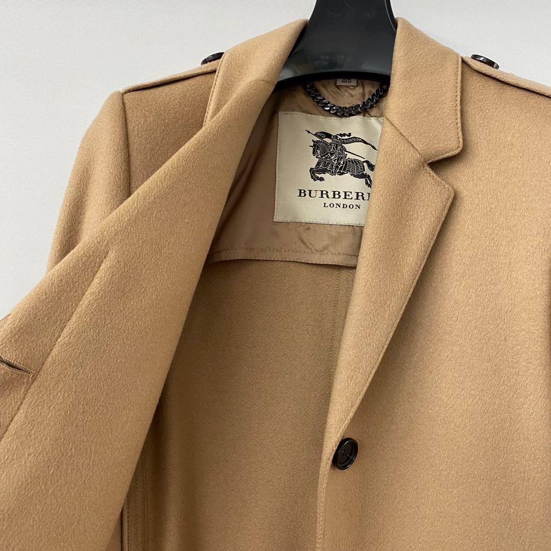BURBERRY LONDON カシミア ベージュ チェスターコート