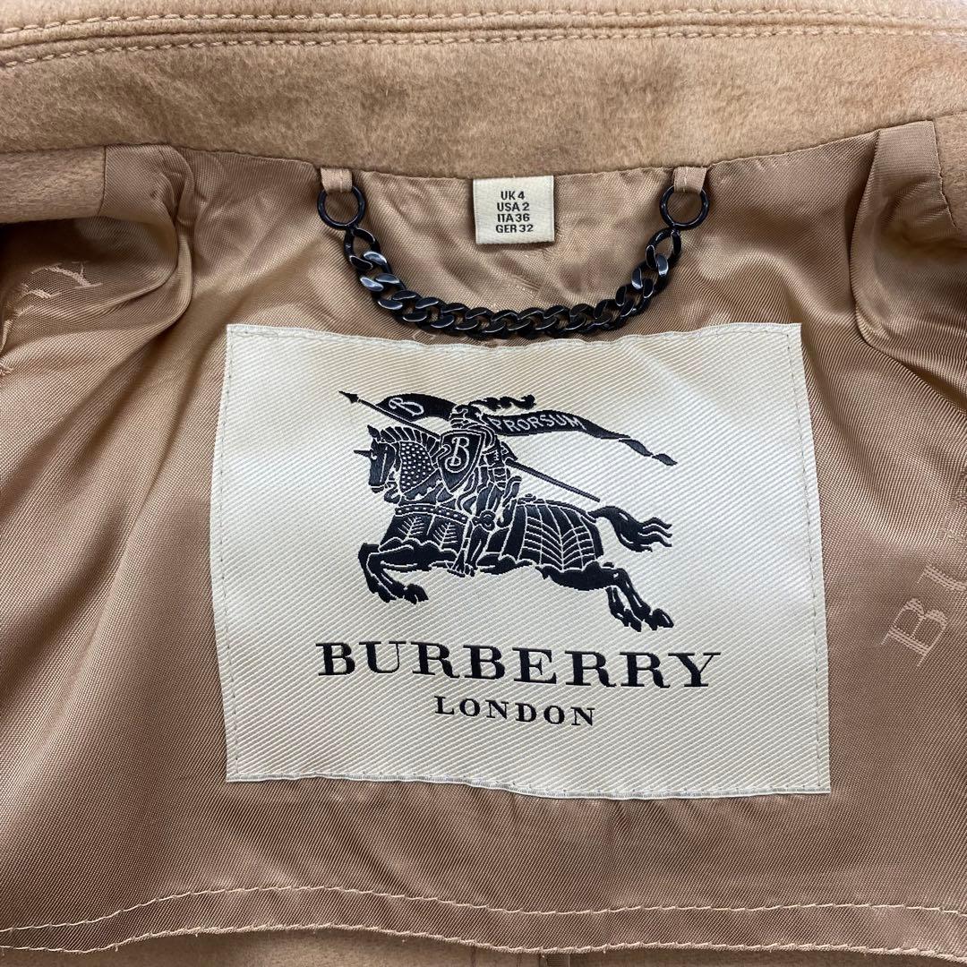 BURBERRY LONDON カシミア ベージュ チェスターコート