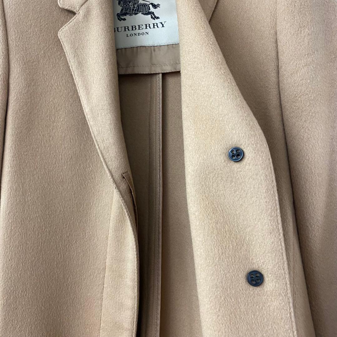 BURBERRY LONDON カシミア ベージュ チェスターコート