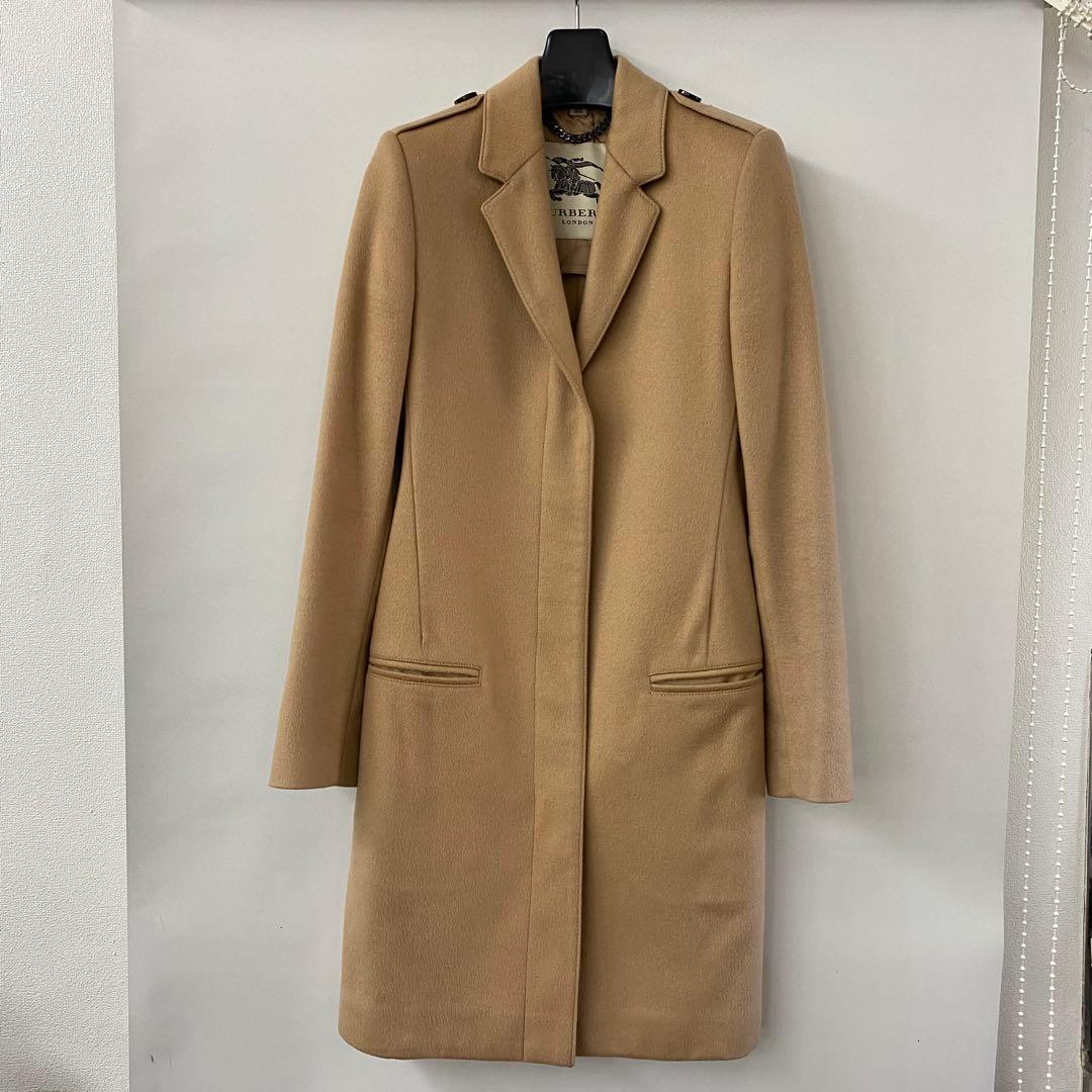 BURBERRY LONDON カシミア ベージュ チェスターコート