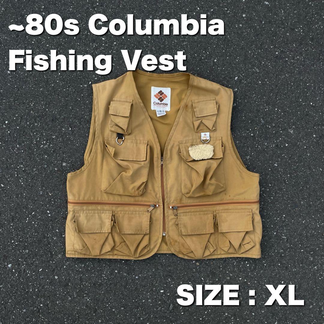 ウェア ~80s Columbia Fishing Vest