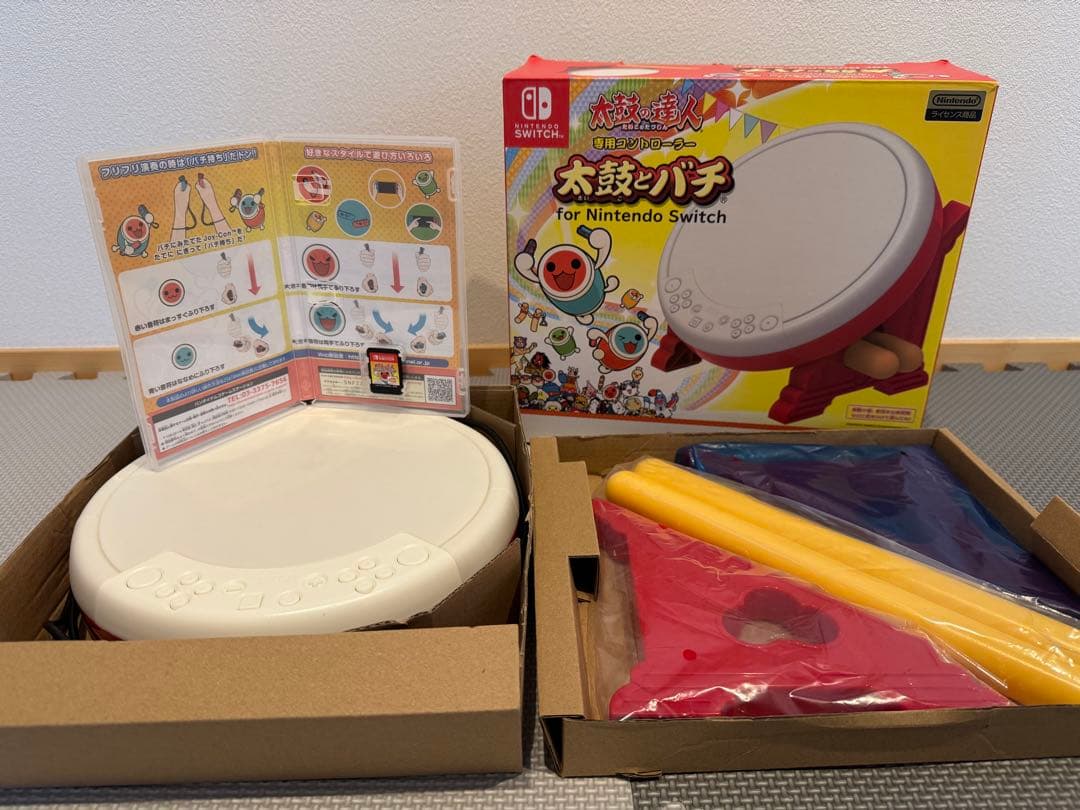 太鼓の達人Nintendo Switchば〜じょん！専用コントローラーセット