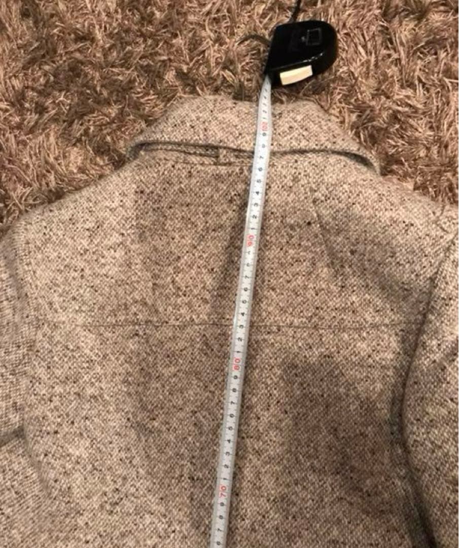 ツイードコート theory セオリー　ロングコート　Aラインコート