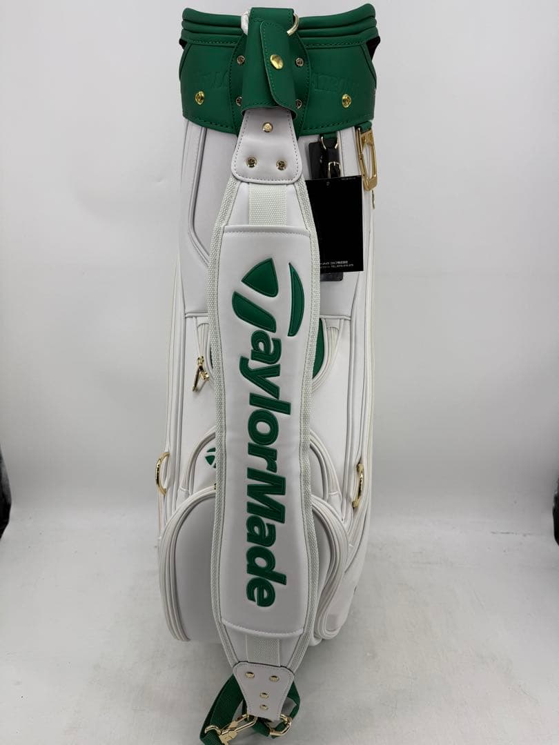 TaylorMade キャディバッグ ホワイト/グリーン21年マスターズ