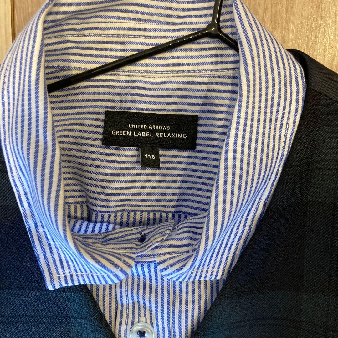 ユナイテッドアローズ　チェック スーツ 115cm