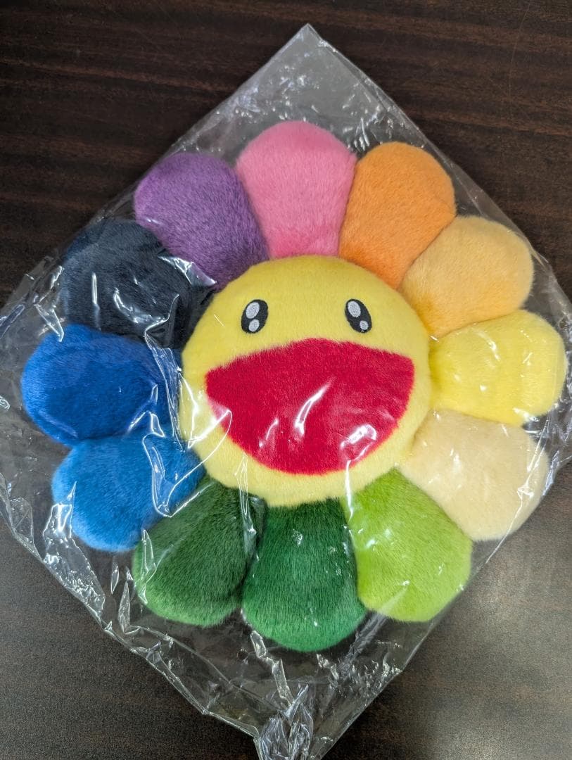 村上隆 お花クッション フラワークッション ミニ カイカイキキ レインボー