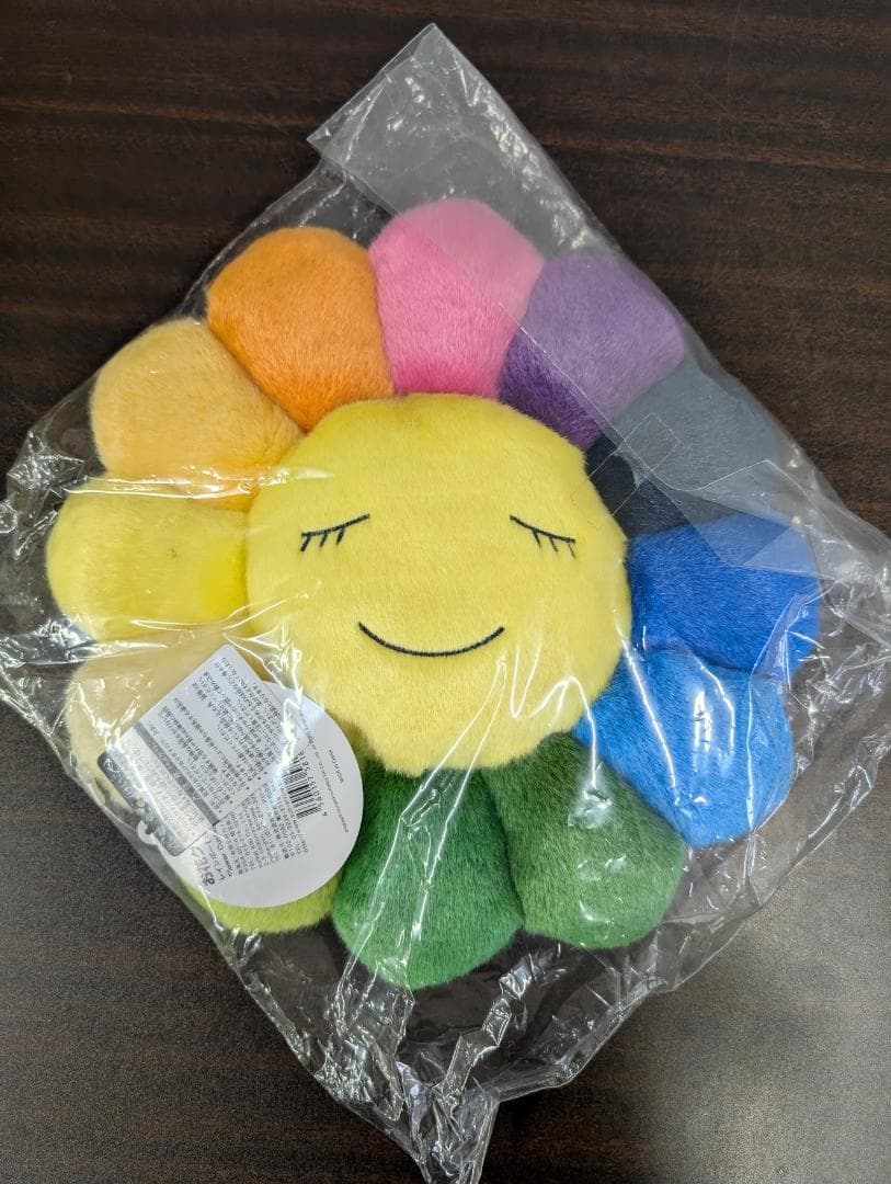 村上隆 お花クッション フラワークッション ミニ カイカイキキ レインボー