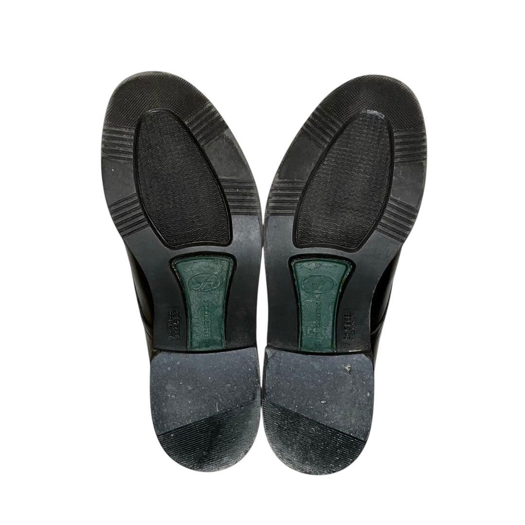 【美品】◾️FLORSHEIM◾️プレーントゥ◾️ポストマン◾️外羽根◾️レザー◾️ブラック