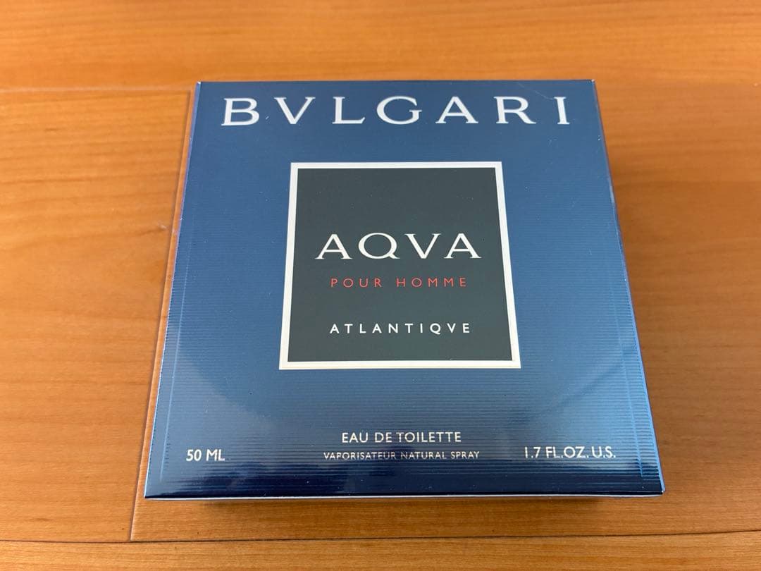 未開封新品　ブルガリ アクア プールオム アトランティック EDT 50ml