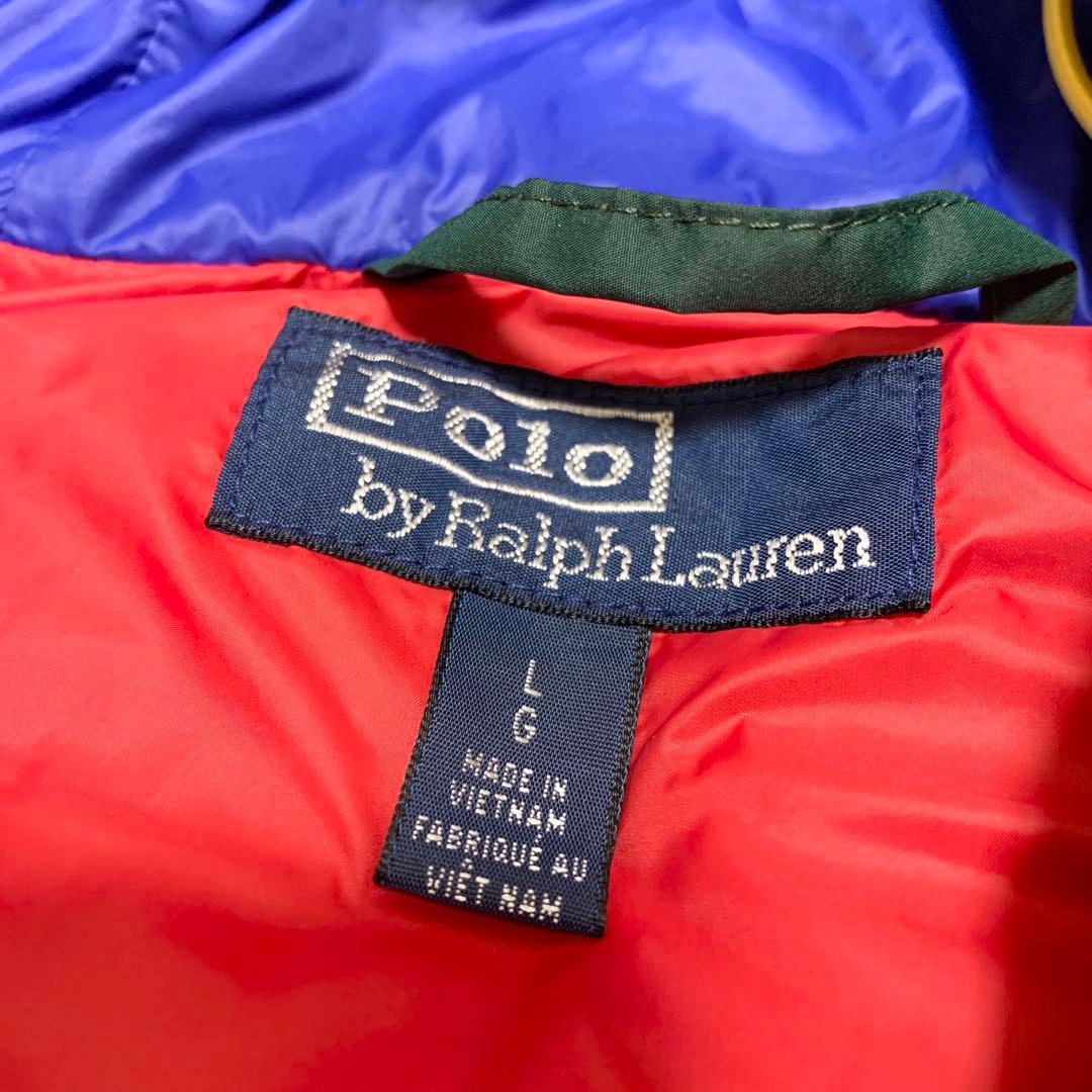 Polo Ralph Lauren ポロ クッキーパッチ フーディーダウンベスト