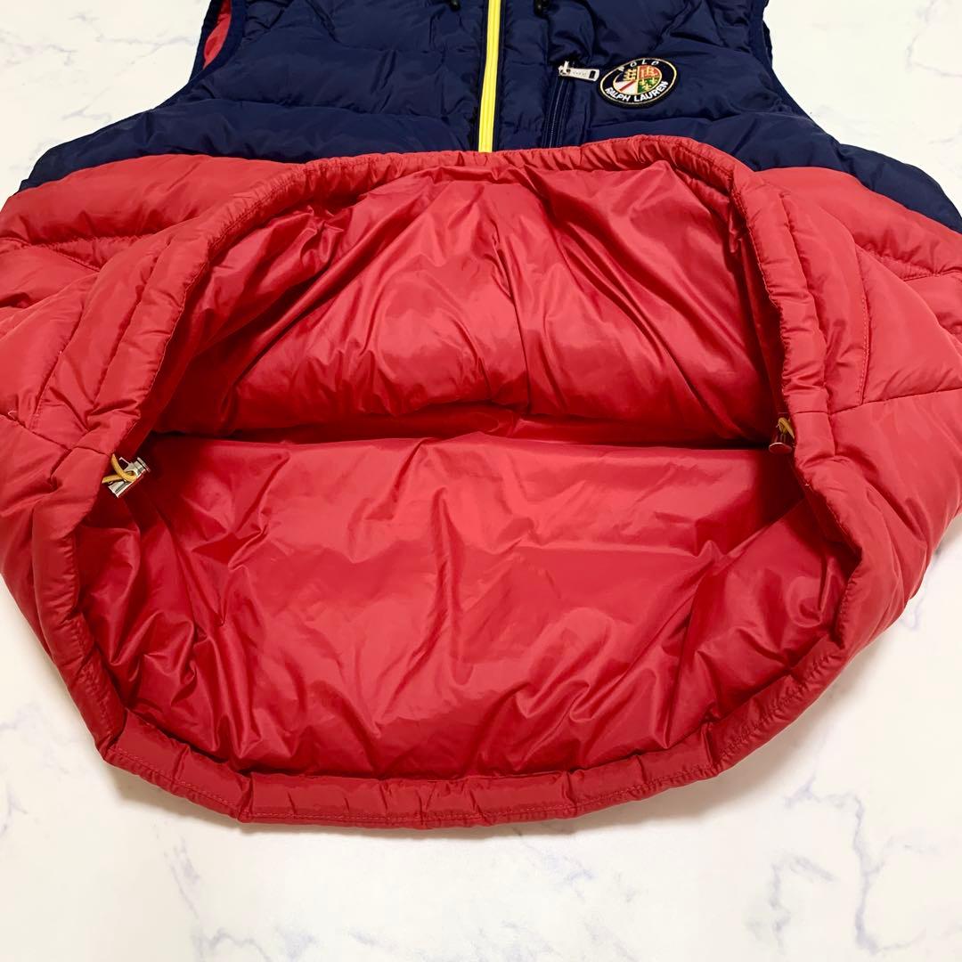 Polo Ralph Lauren ポロ クッキーパッチ フーディーダウンベスト