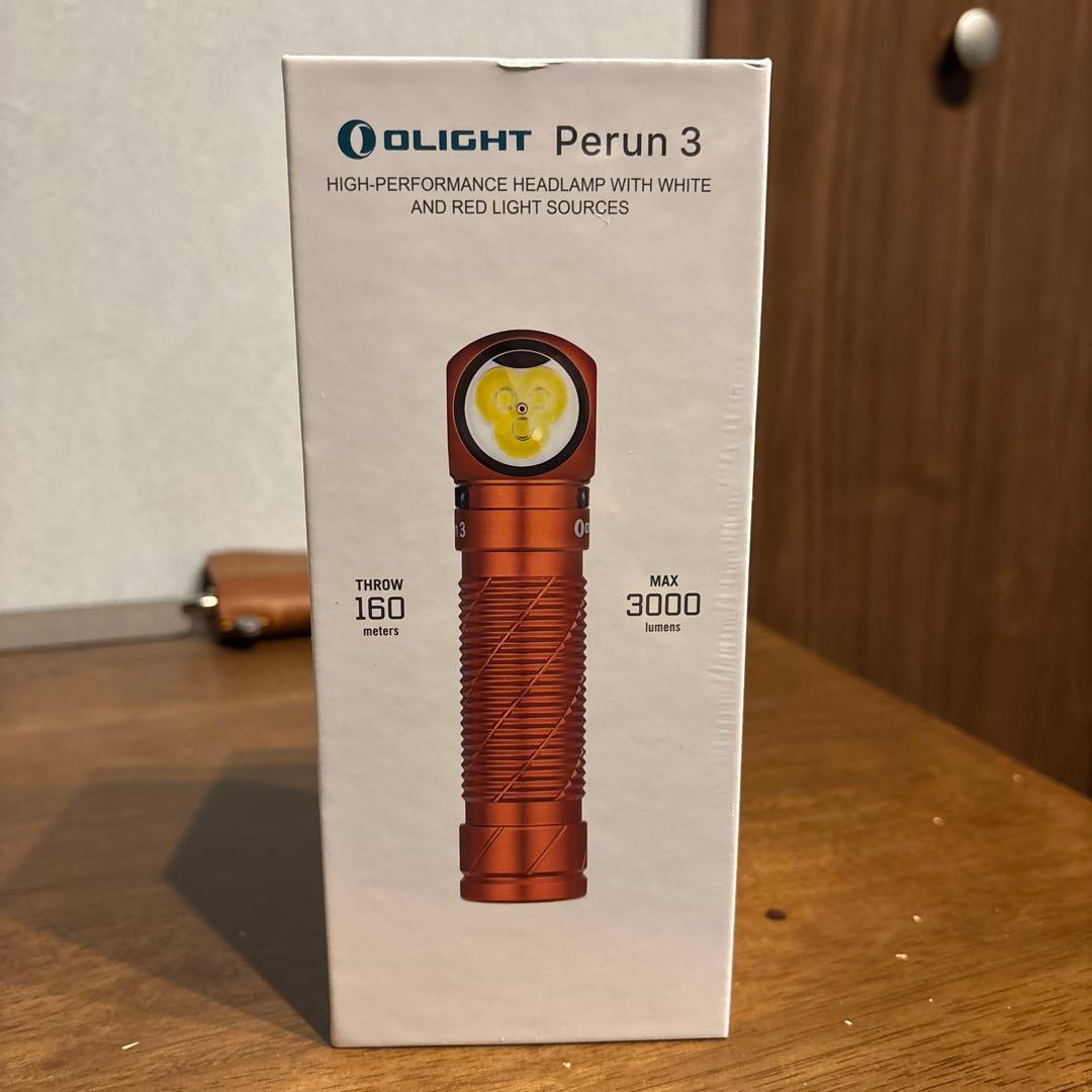 perun3 ヘッドライト オーライト olight オレンジ
